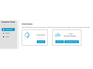 TA Cloud Capture Zugriff einrichten