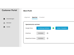 TA Cloud Capture Speichern und Verwalten